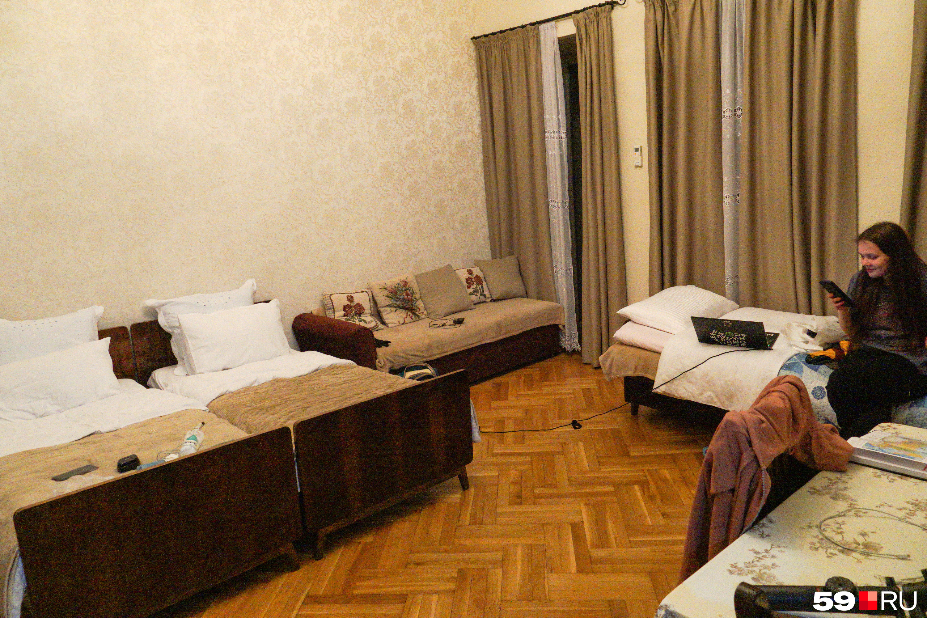 Наша первая квартира в стареньком доме в центре Тбилиси