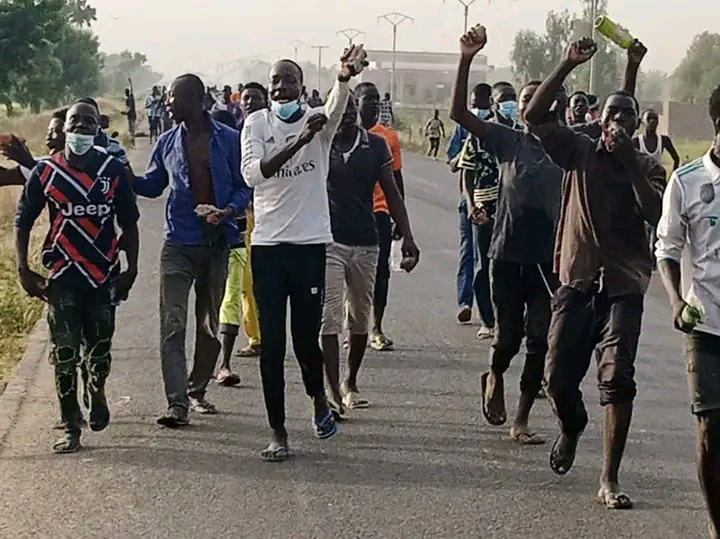 Демонстрация в Нджамене
