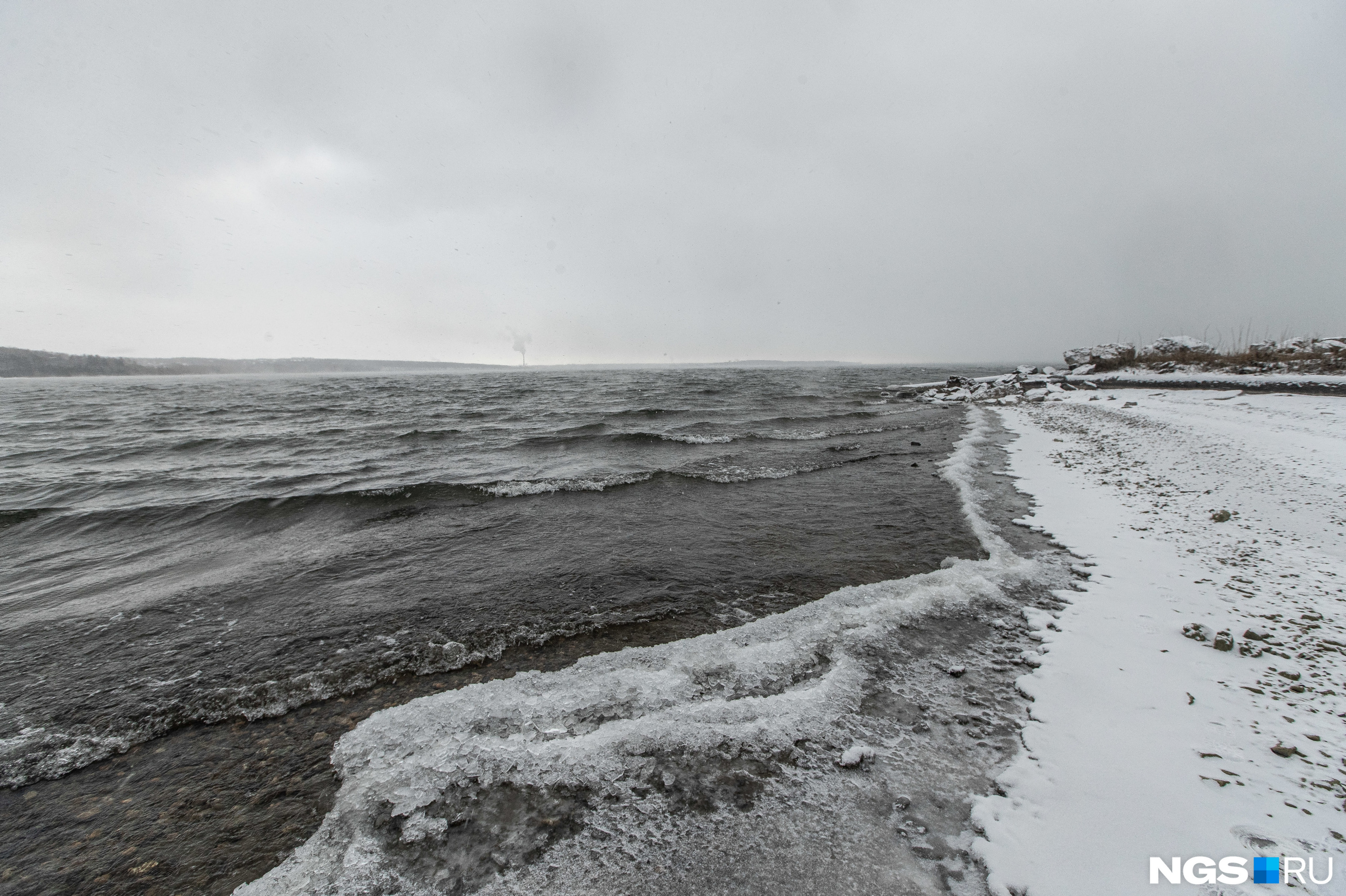 обское море новосибирск зимой