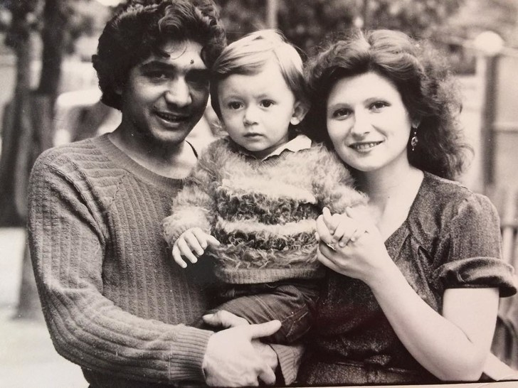 Екатерина с мамой и папой