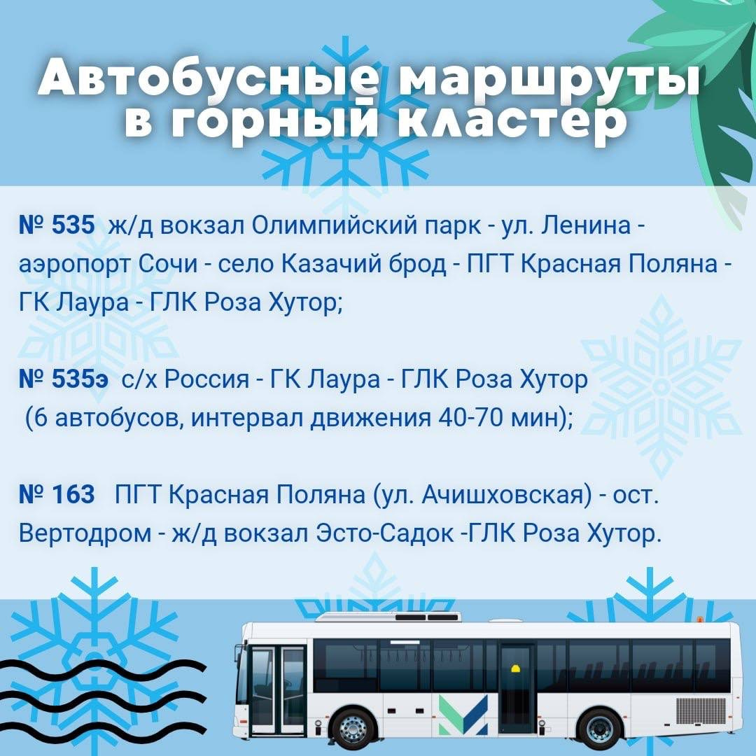 Расписание автобуса 535 э. Автобус желаний в Сочи.