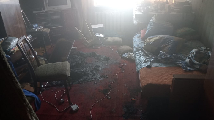 В Уфе в пожаре в многоэтажке погиб пенсионер