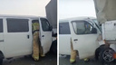 Микроавтобус врезался в грузовик: на трассе у Искитима произошло ДТП — видео с последствиями