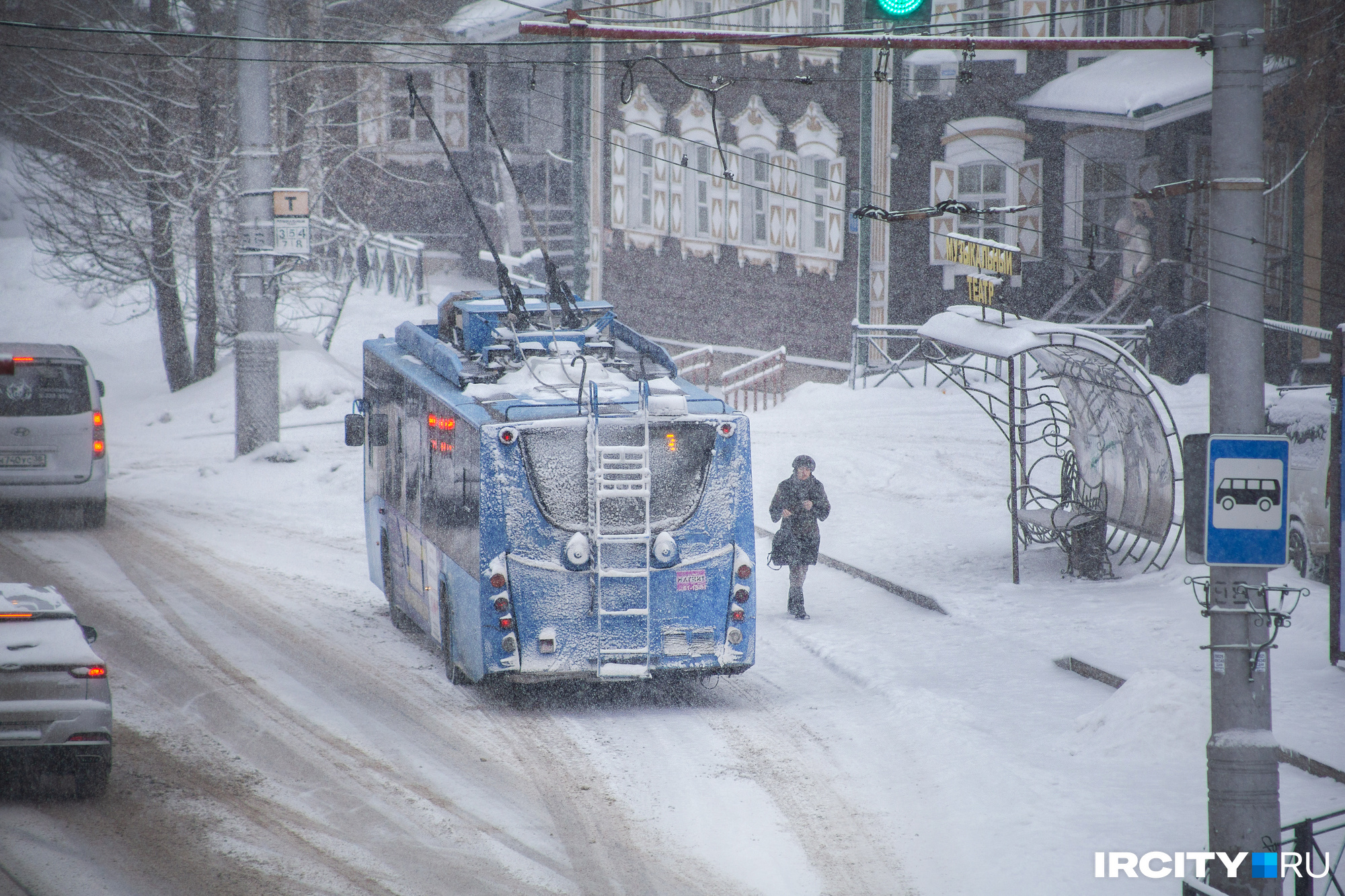 Троллейбусы встали в Чите из-за отключения электроэнергии
