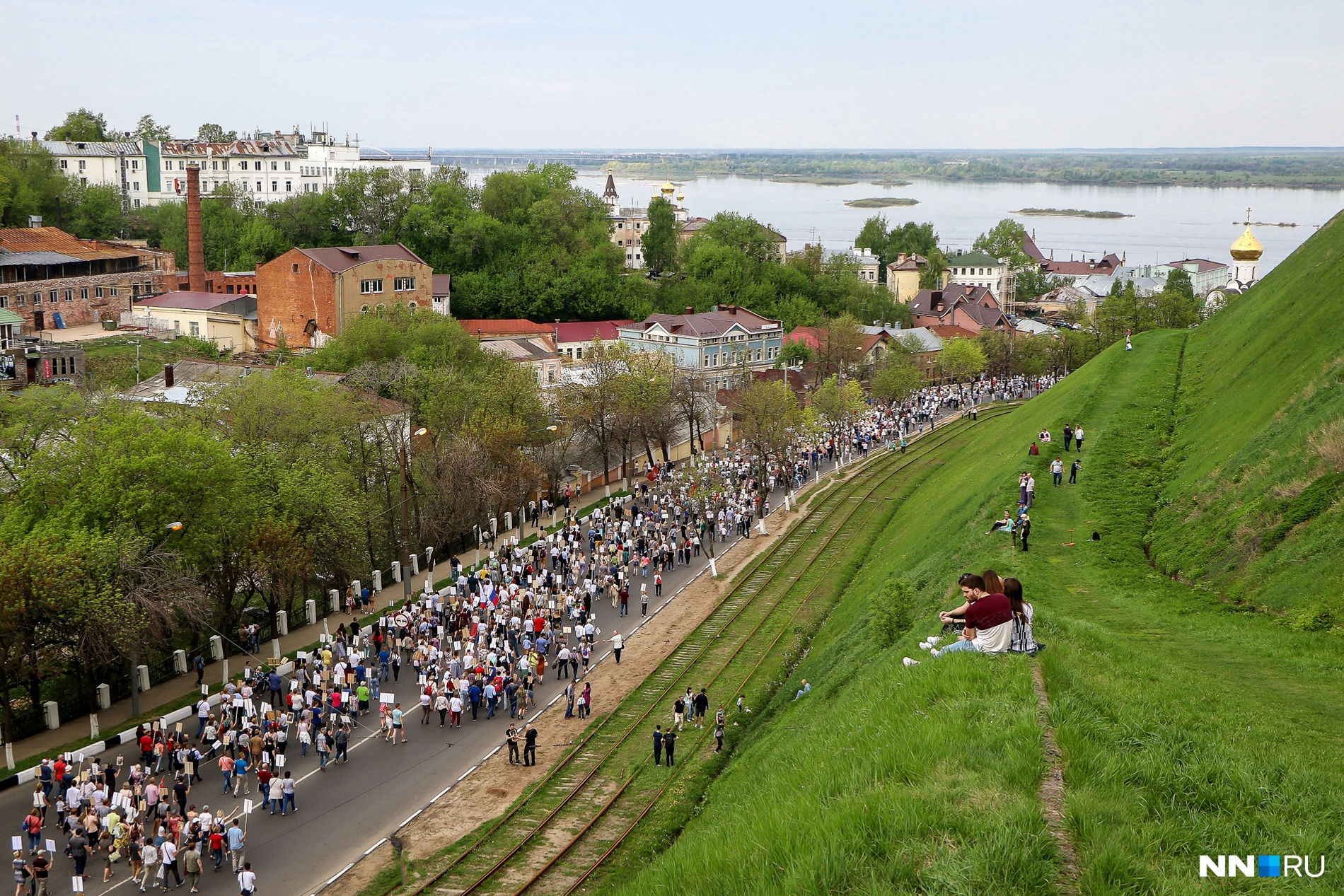 Бессмертный полк в нижнем