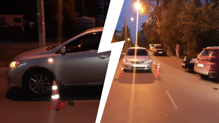 От испуга выбежала на дорогу: в Екатеринбурге под колеса иномарки попала семилетняя девочка