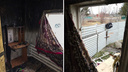 «Играли в игрушки — одна вспыхнула»: дом на две семьи выгорел в Новосибирской области