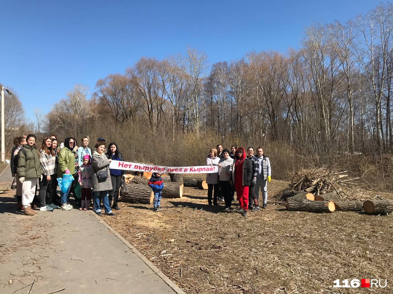 Здоровые деревья спилены до пеньков, и местные боятся, что это только начало Здоровые деревья спилены до пеньков, и местные боятся, что это только начало
