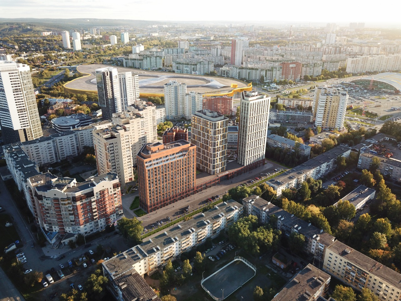 Таким будет проект после завершения строительства всех домов Таким будет проект после завершения строительства всех домов