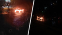 Автобус на парковке загорелся на Немировича-Данченко — из него эвакуировали 35 пассажиров