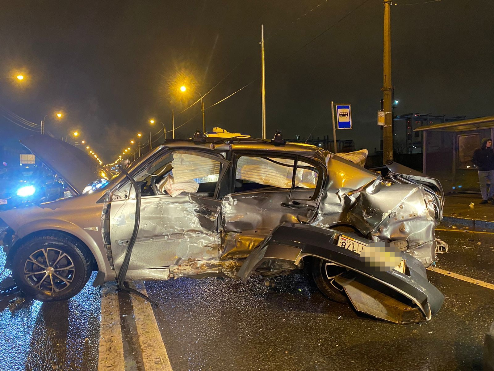 Детей, пострадавших в ДТП на Краснопутиловской, доставили в больницу в  тяжелом состоянии - 8 ноября 2021 - ФОНТАНКА.ру