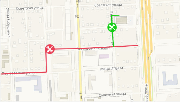 Теплосеть на Пастеровской планово чинят от улицы Боткина до Николаевского проспекта Теплосеть на Пастеровской планово чинят от улицы Боткина до Николаевского проспекта