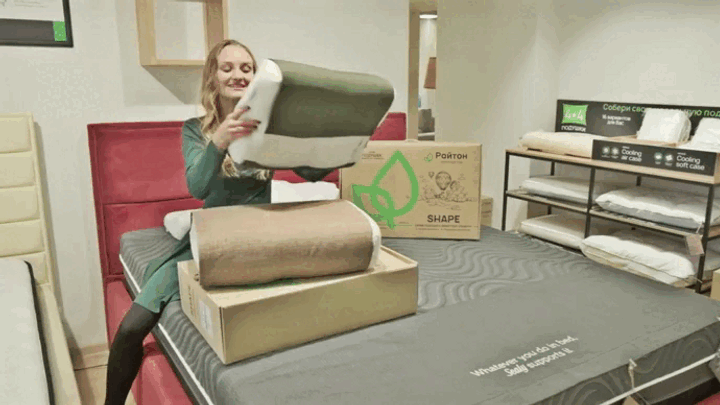 Подарки для комфортного сна от «Райтон» подберёт любимым салон Matrasov в Чите