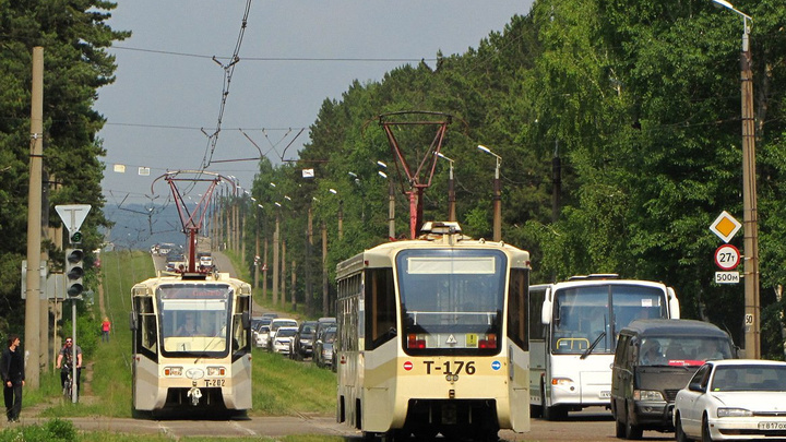 Мэрия Ангарска убрала информацию о нерабочем состоянии двух подаренных Москвой трамваев