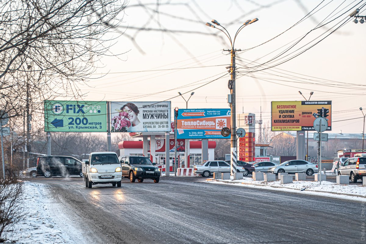 Перекрёсток улиц Крымская и Генерала Белика