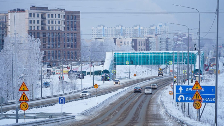 Блогер Варламов раскритиковал надземный пешеходный переход к «Точке будущего» в Иркутске