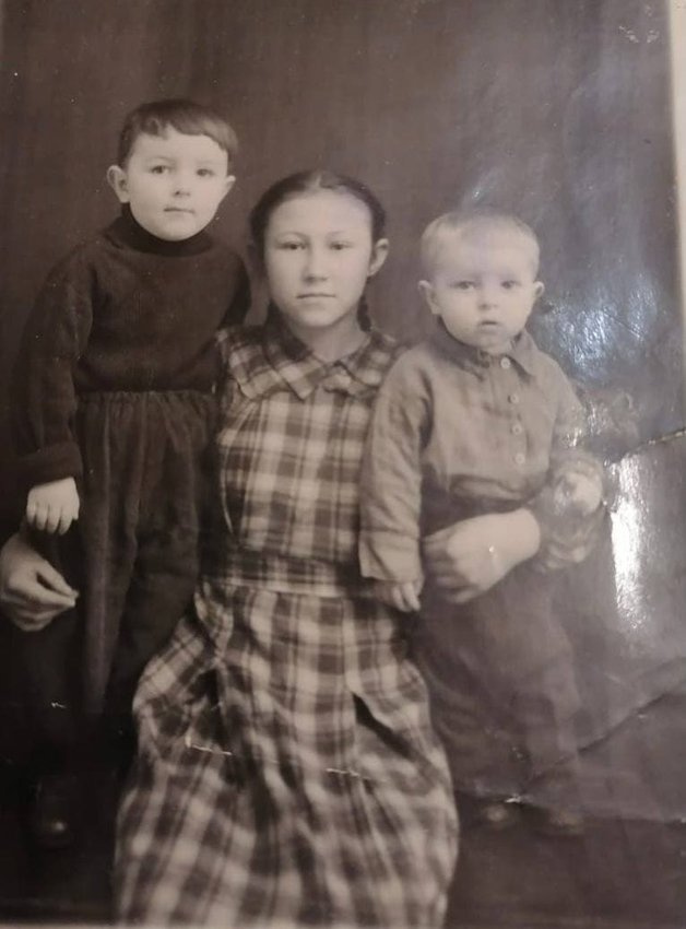 Нина Шачнёва с племянниками