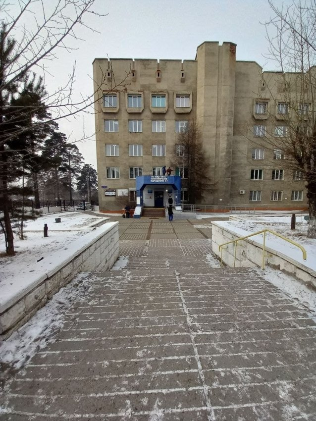 Ковидная монополиклиника на Богомягкова, ноябрь 2021 г. Ковидная монополиклиника на Богомягкова, ноябрь 2021 г.