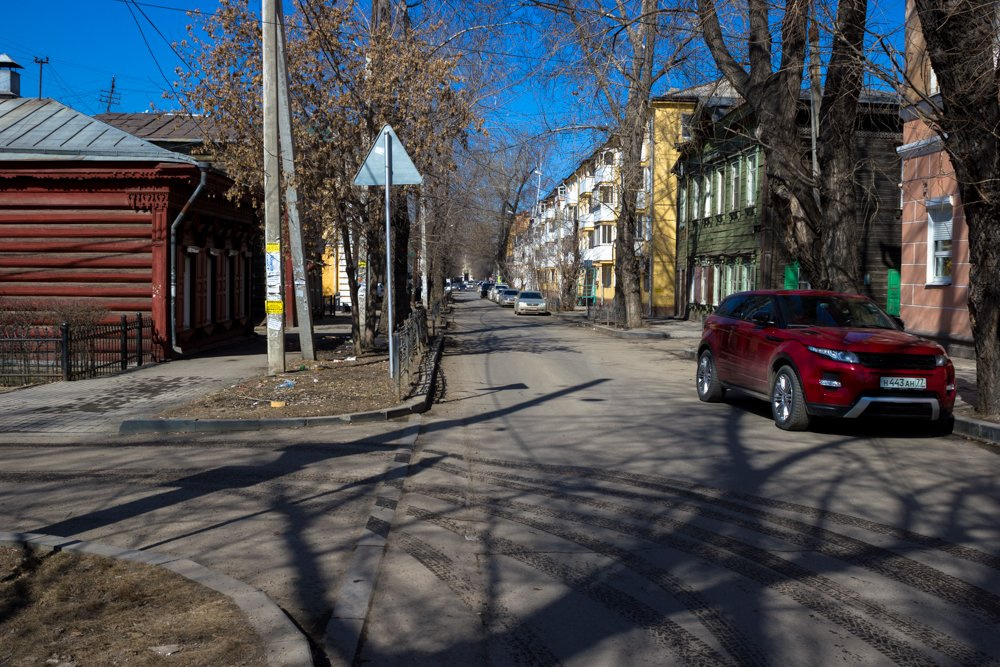 Пересечение улиц Тимирязева и Киевской