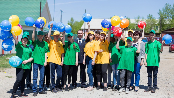 Трудовые отряды дровянинских школьников в День защиты детей