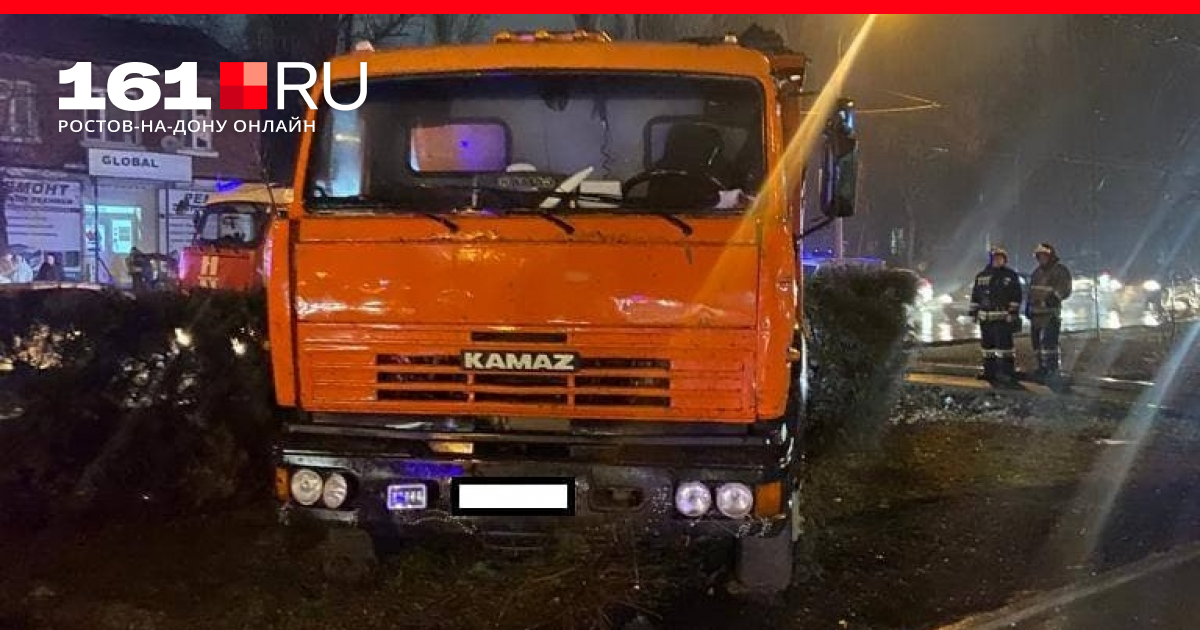 Камаз сбил ребенка