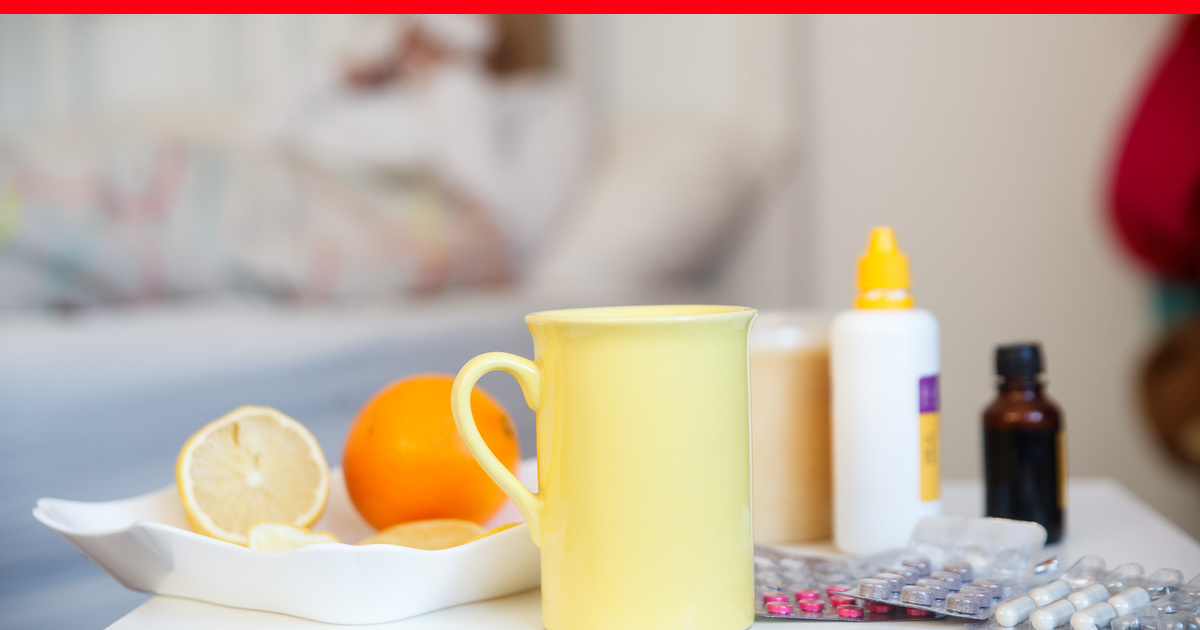 Чай с добавками (лимоном, медом, малиновым вареньем, имбирем)