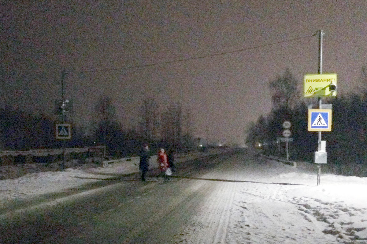 Место ДТП на трассе Кунгур — Соликамск