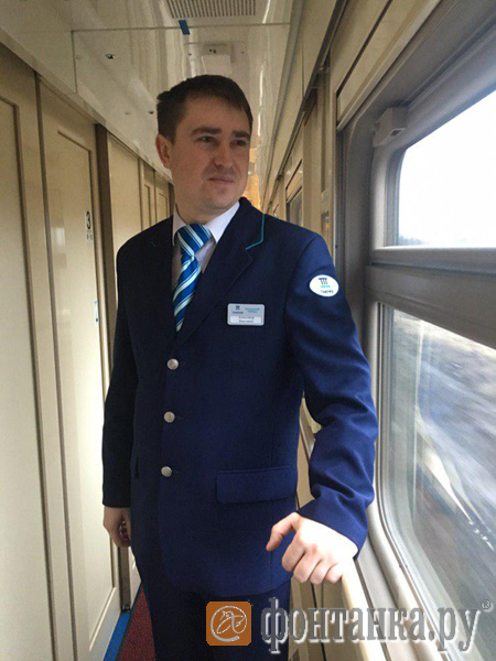 Александр Калеущенко, начальник первого поезда «Таврия»