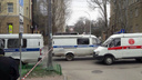 Появилось видео момента взрыва возле школы №5 в Ростове