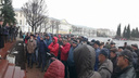 Ярославские дальнобойщики вышли на митинг против «Платона» под окна правительства
