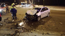 В Тольятти при столкновении Volkswagen и Nissan пострадал 13-летний подросток