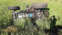 В Самарской области пьяный водитель трактора уснул за рулем и съехал в кювет