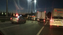 Отказали тормоза: на въезде в Ярославль столкнулись пять машин