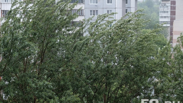«Отложите прогулки»: в Прикамье сегодня ожидается град, гроза и штормовой ветер