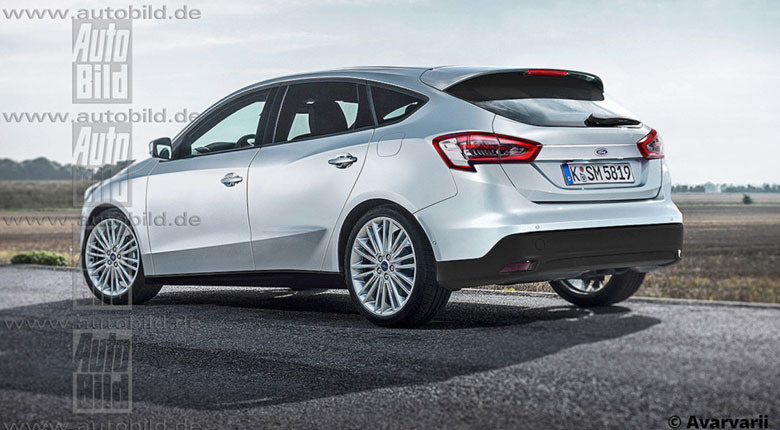 Рендерное изображение Ford Focus񟭑 от AutoBild/Avarvarii. Фото с сайта kolesa.ru