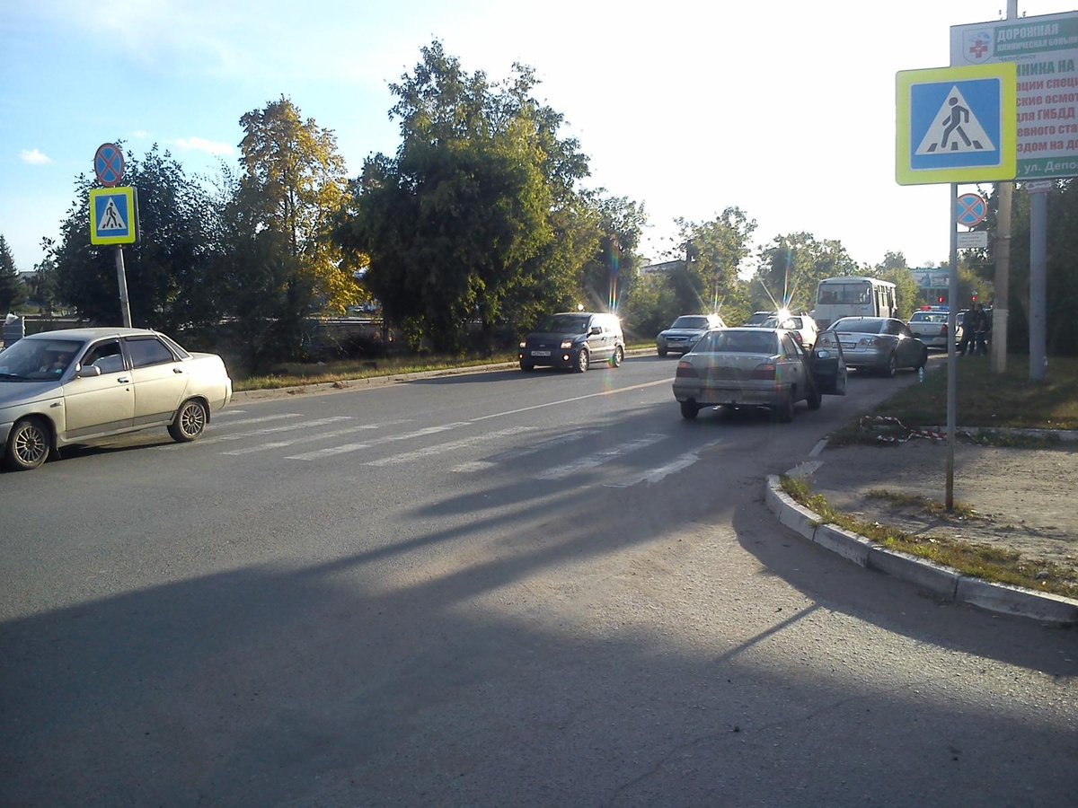 В Троицке пешеход попал под автоудар В Троицке пешеход попал под автоудар