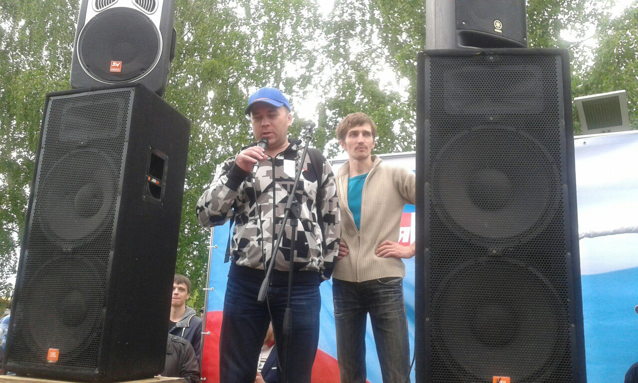 Максима Жилина задержали и отпустили во время митинга