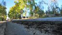 Жители поселка Катунино просят местных властей отремонтировать дорогу