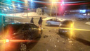 Раскидало по дороге: в Самаре столкнулись «Гранта» и Toyota Corolla