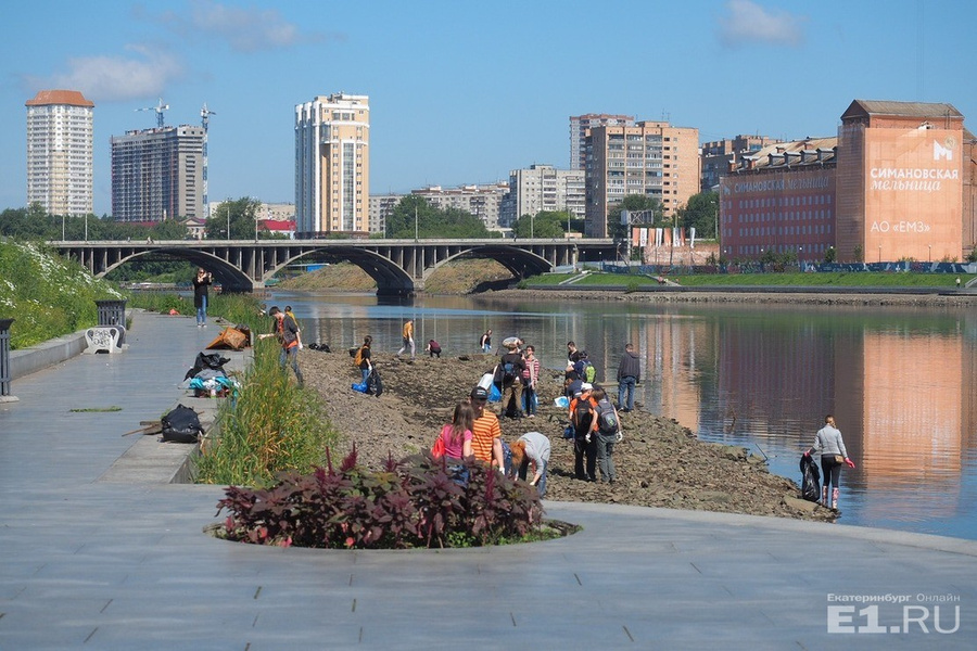 Екатеринбург река проходящая