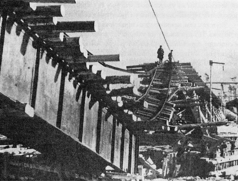 Последствия обстрела 2 марта 1943 года