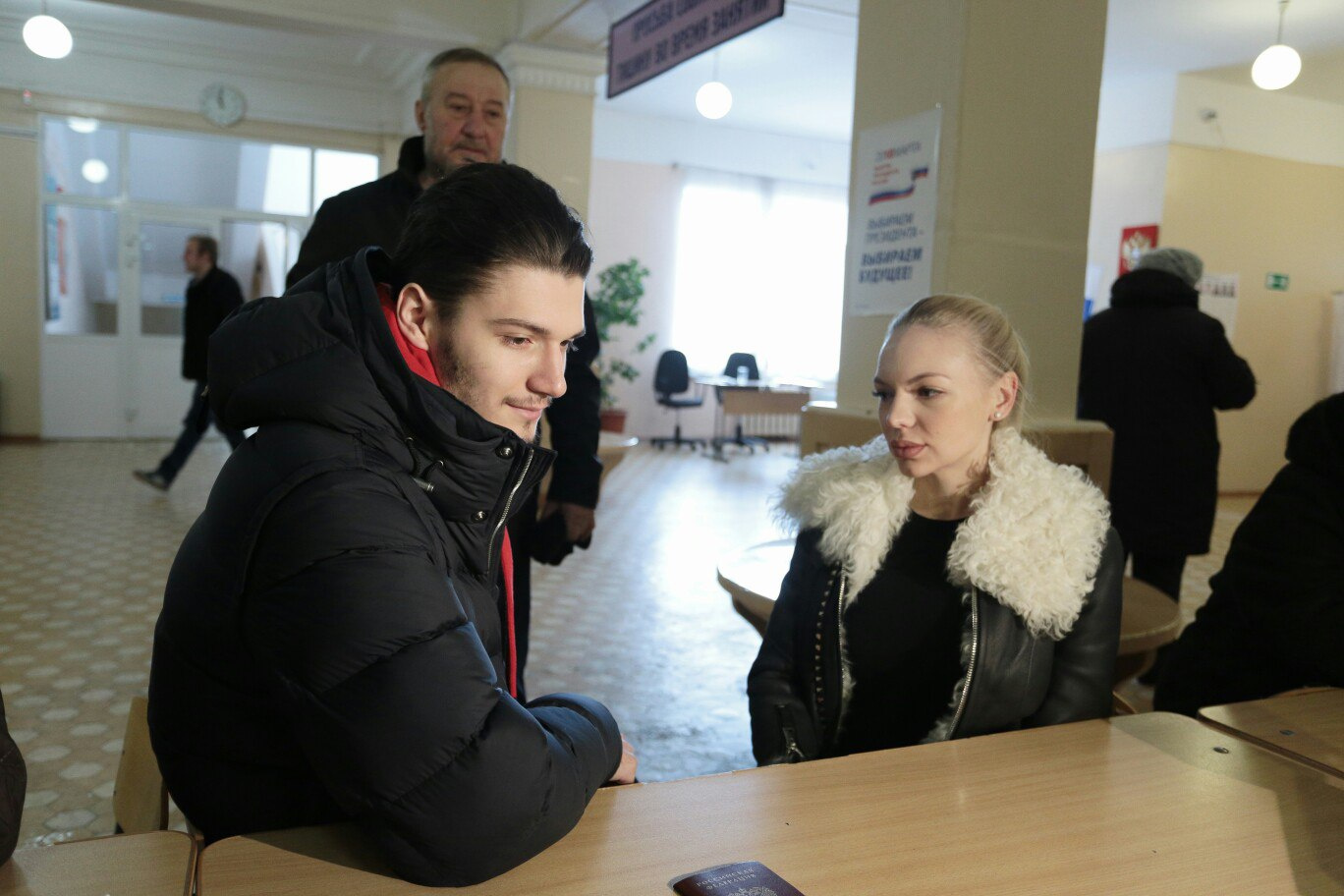 Василий Демченко вызвал ажиотаж СМИ на избирательном участке