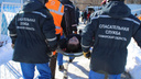 «Трибуна рухнула»: медики и спасатели провели учения на стадионе «Металлург»
