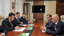 Дмитрий Миронов провел рабочую встречу с вице-президентом ПАО Сбербанк Игорем Артамоновым