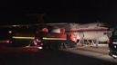 Ил-76 тушит пожар в станице Сиротинской Иловлинского района