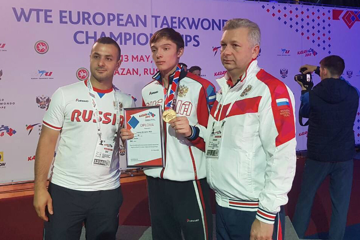 Валерий Шиманов — самый молодой из южноуральских участников чемпионата Европы