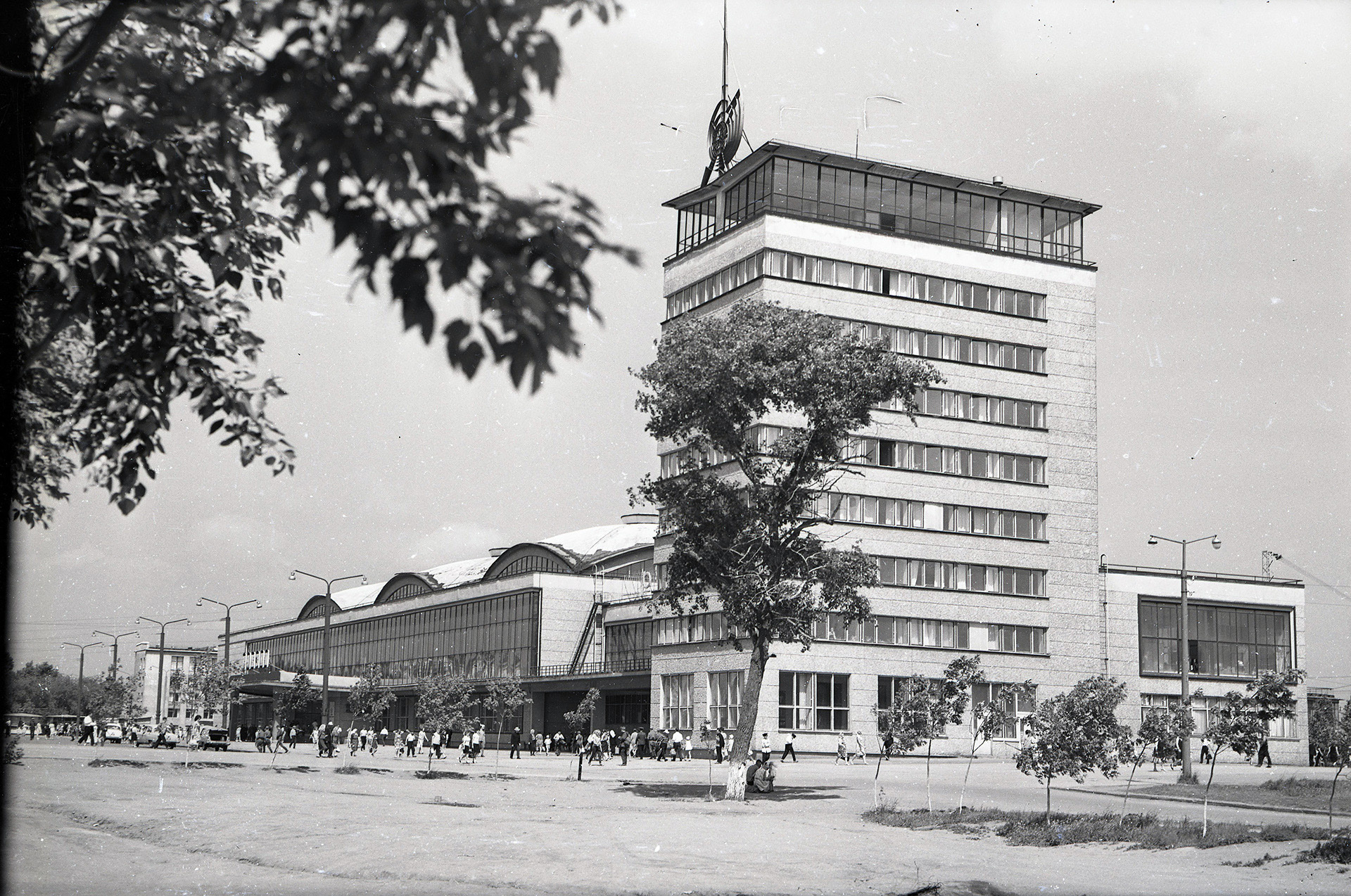 Челябинский вокзал 1960