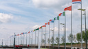 На стадионе «Самара Арена» подняли флаги 32 стран — участниц ЧМ-2018