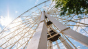Самара с высоты 55 метров: колесо обозрения в парке Гагарина начнут устанавливать в конце апреля