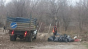 В Дзержинском районе Волгограда вновь начался мусорный армагеддон